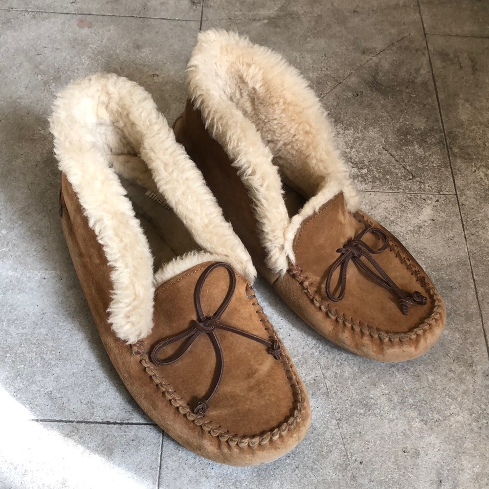 Ugg moccasins, size 10